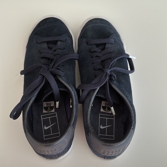 Nike LAB Limited Edition All Court 2 Low Navy Suede Sneaker - Picture 9 of 11